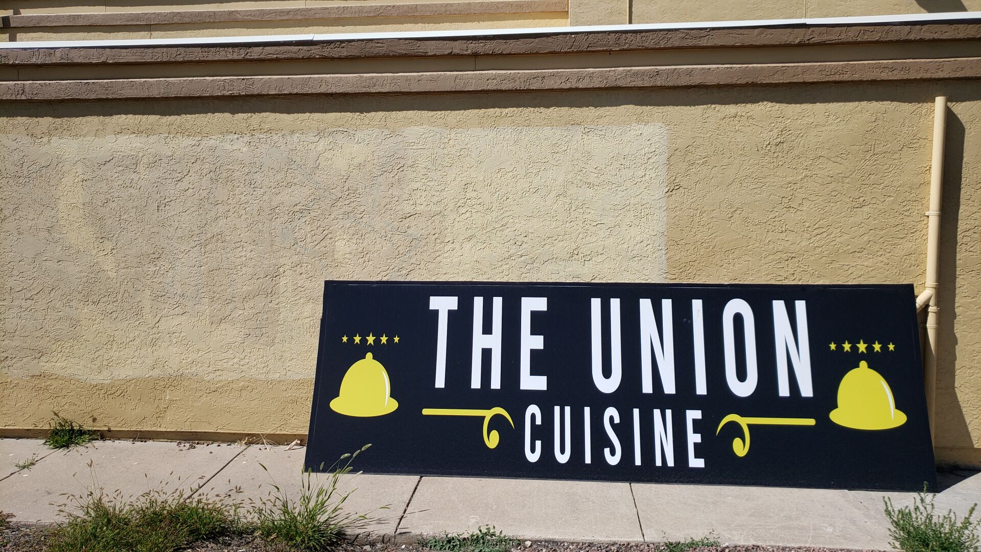 The Union Cuisine sign, 9/16